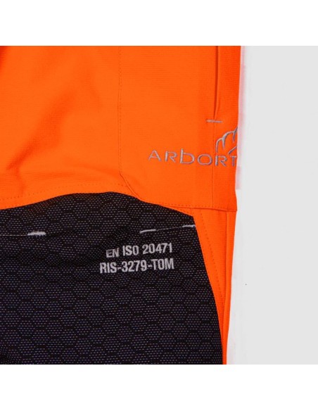 Pantaloni Antitaglio Arbortec - Alta Visibilità - Arancione Breatheflex Pro