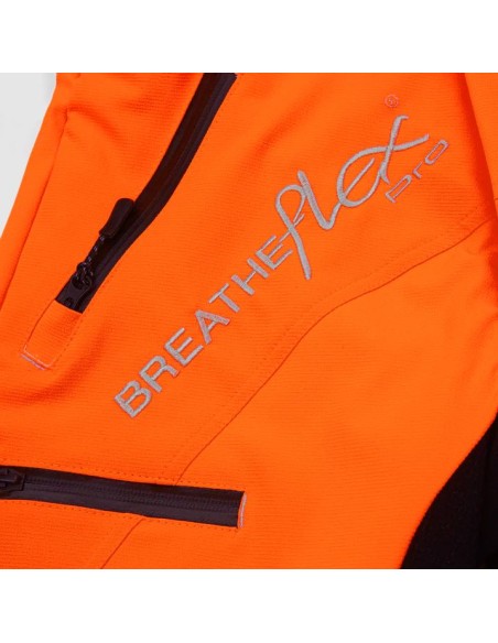 Pantaloni Antitaglio Arbortec - Alta Visibilità - Arancione Breatheflex Pro
