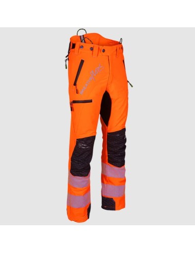 Pantaloni Antitaglio Arbortec - Alta Visibilità - Arancione Breatheflex Pro
