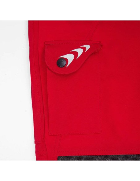 Pantaloni Antitaglio Arbortec Class 1 - Rosso Breatheflex Pro