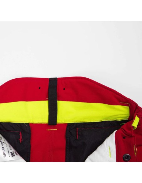 Pantaloni Antitaglio Arbortec Class 1 - Rosso Breatheflex Pro