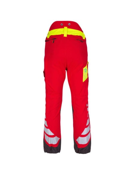 Pantaloni Antitaglio Arbortec Class 1 - Rosso Breatheflex Pro
