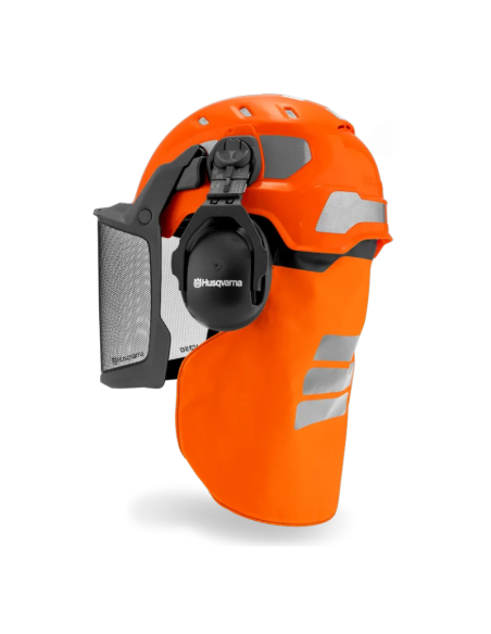 Elmetto Forestale Techical Husqvarna Orange Offerta Primavera 2026